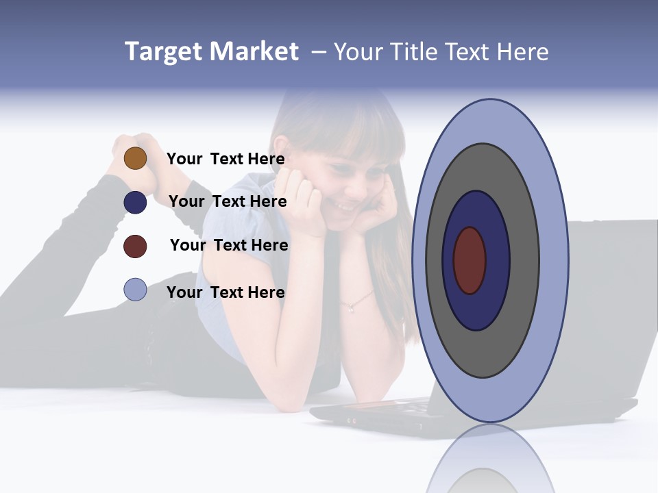 Studio Person Happiness PowerPoint Template