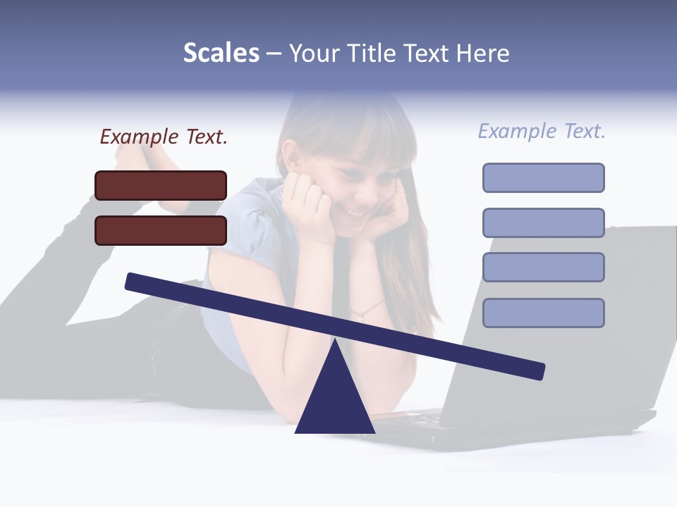 Studio Person Happiness PowerPoint Template