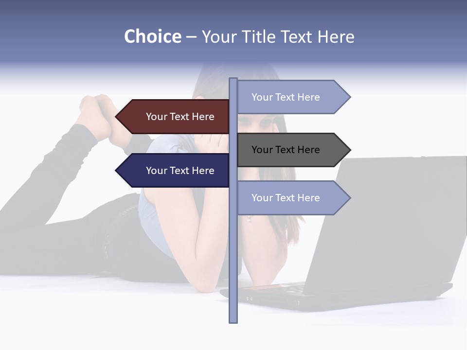 Studio Person Happiness PowerPoint Template