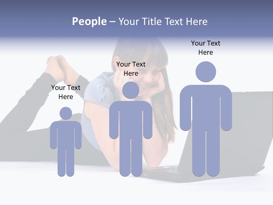 Studio Person Happiness PowerPoint Template