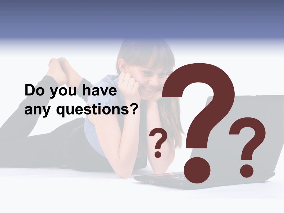 Studio Person Happiness PowerPoint Template