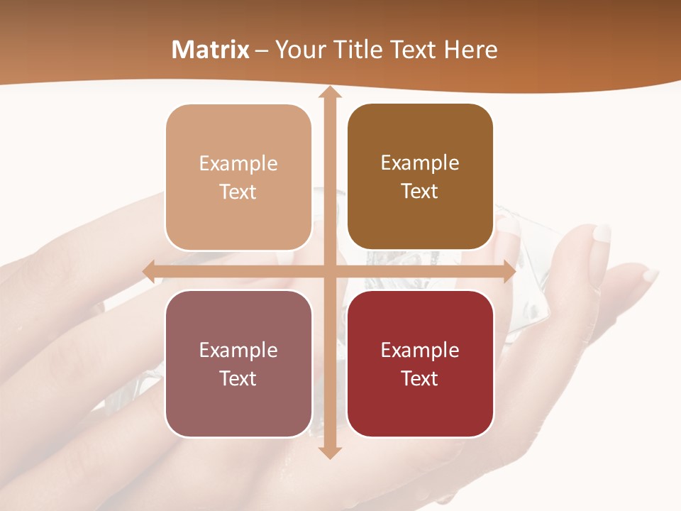 Elegant Fist Beauty PowerPoint Template