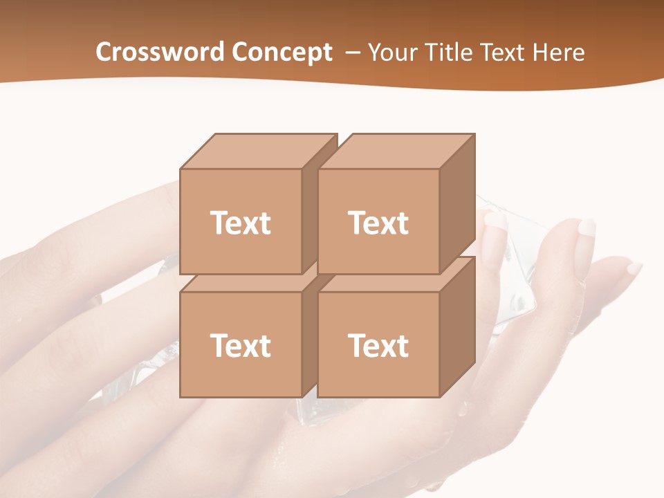 Elegant Fist Beauty PowerPoint Template