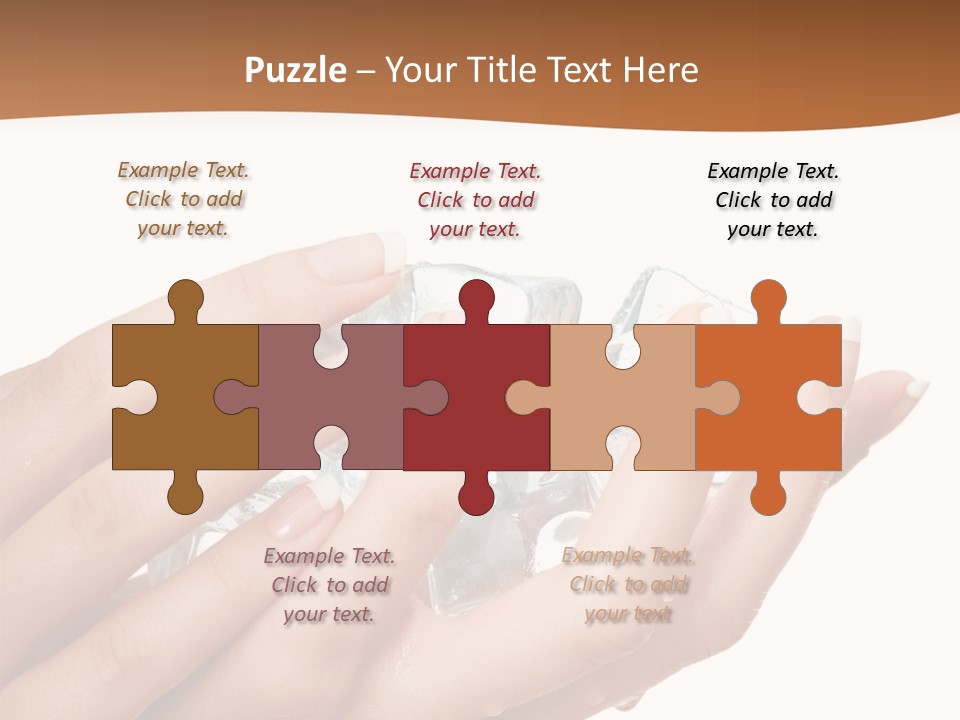 Elegant Fist Beauty PowerPoint Template