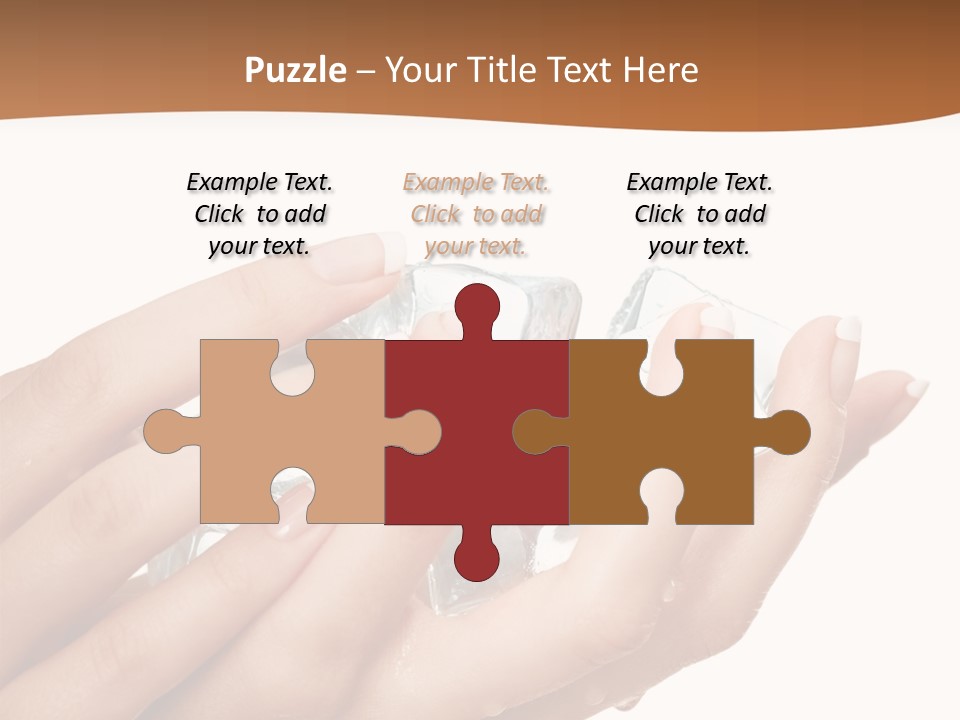 Elegant Fist Beauty PowerPoint Template