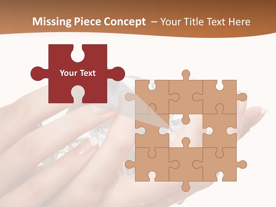 Elegant Fist Beauty PowerPoint Template