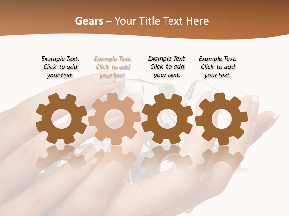 Elegant Fist Beauty PowerPoint Template