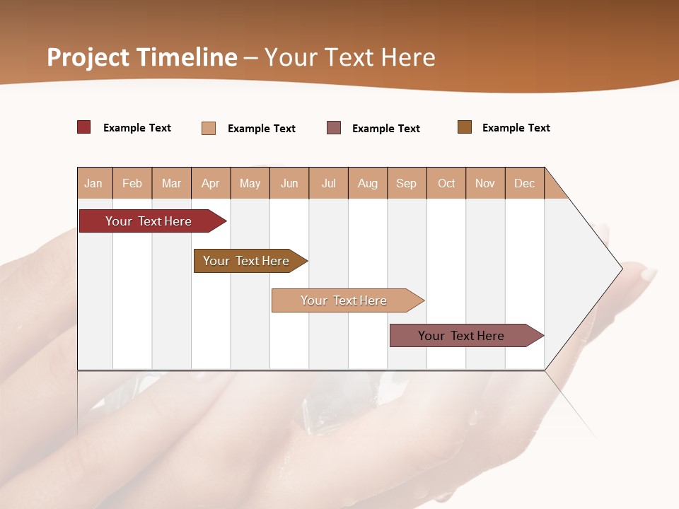 Elegant Fist Beauty PowerPoint Template