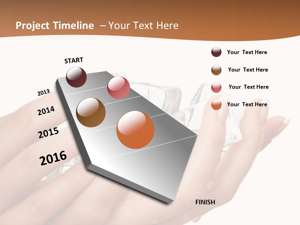 Elegant Fist Beauty PowerPoint Template