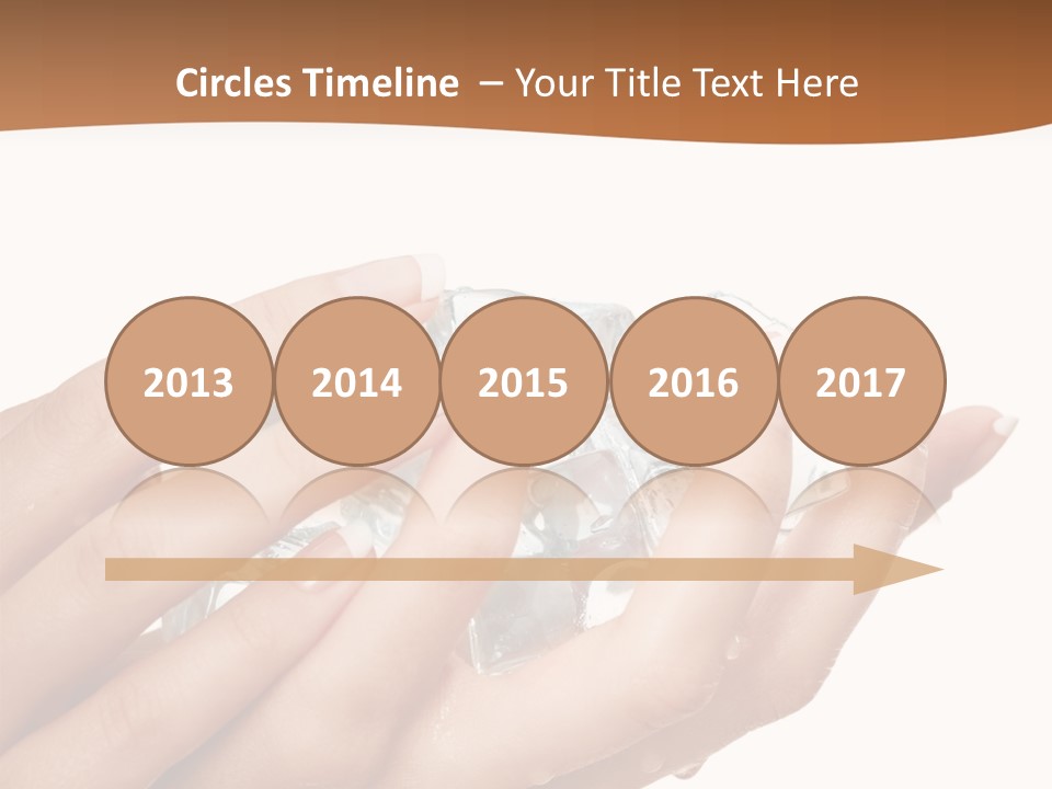 Elegant Fist Beauty PowerPoint Template