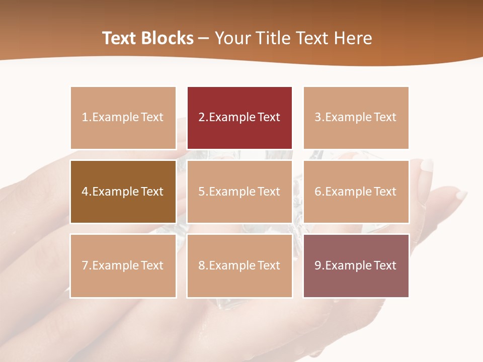 Elegant Fist Beauty PowerPoint Template