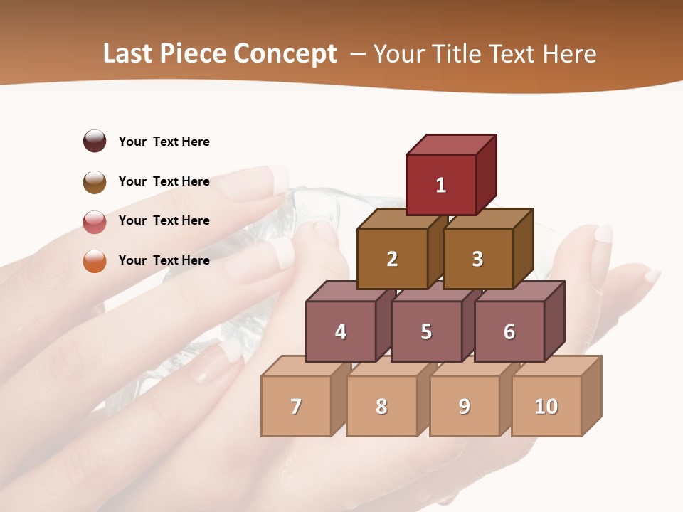 Elegant Fist Beauty PowerPoint Template