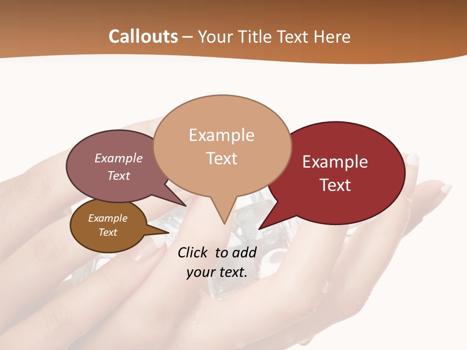 Elegant Fist Beauty PowerPoint Template