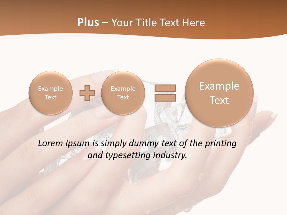 Elegant Fist Beauty PowerPoint Template