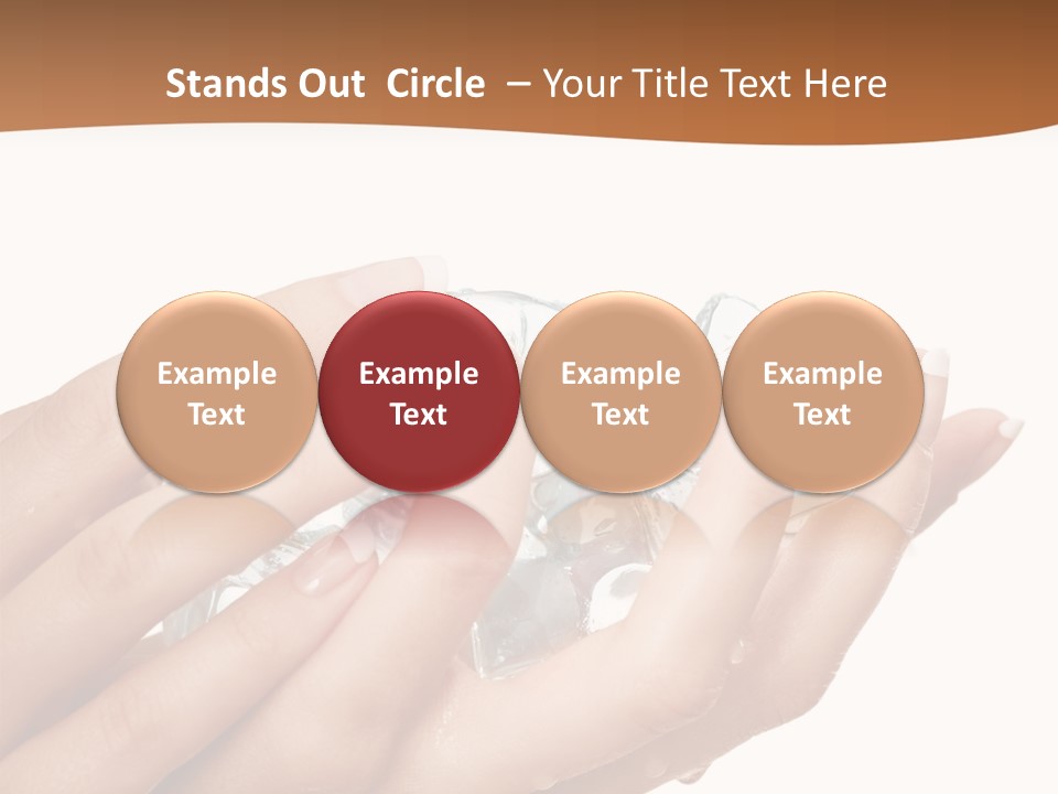Elegant Fist Beauty PowerPoint Template