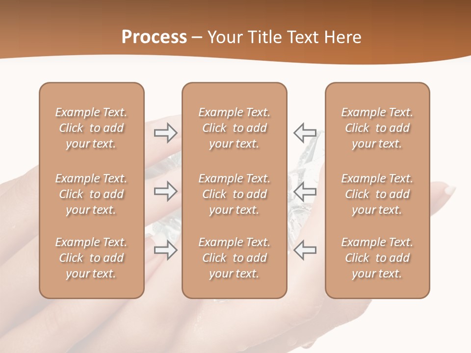 Elegant Fist Beauty PowerPoint Template