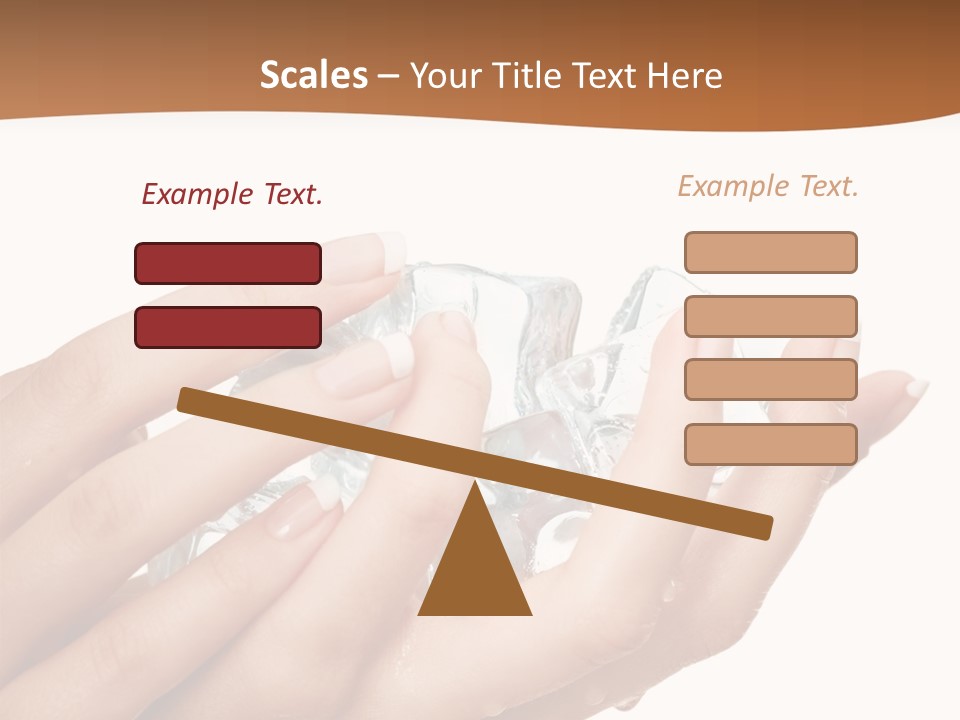 Elegant Fist Beauty PowerPoint Template
