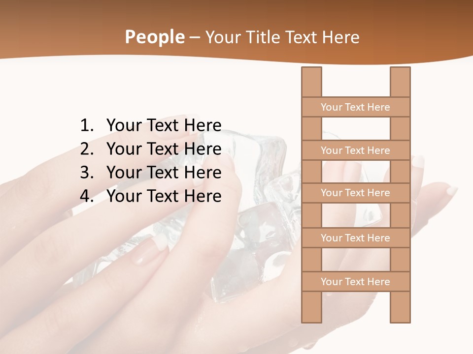 Elegant Fist Beauty PowerPoint Template