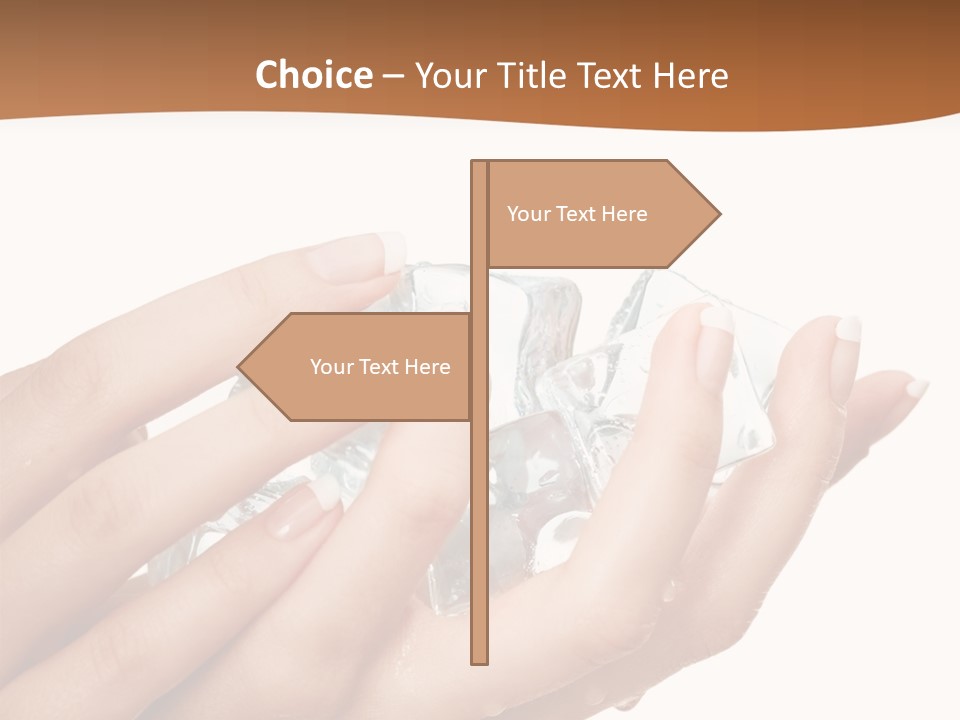 Elegant Fist Beauty PowerPoint Template