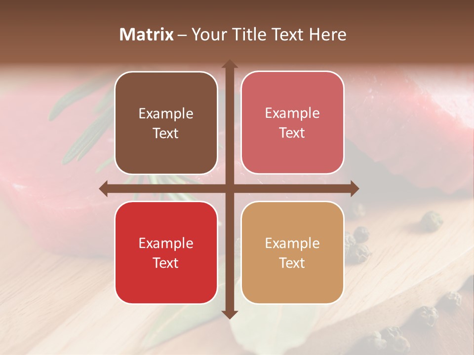 Healthy Food Herbs PowerPoint Template