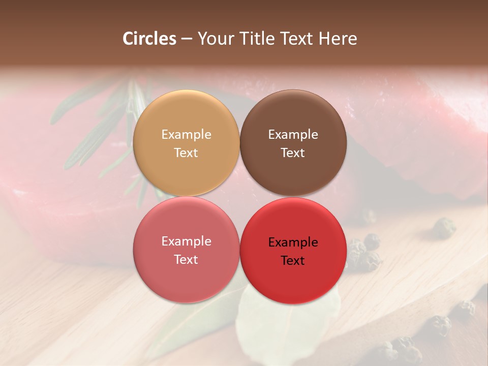 Healthy Food Herbs PowerPoint Template