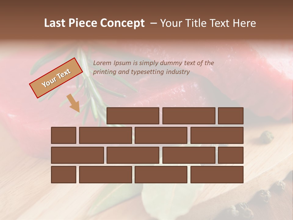 Healthy Food Herbs PowerPoint Template