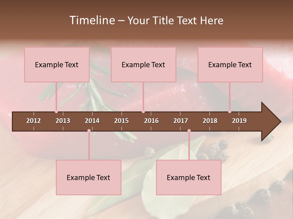 Healthy Food Herbs PowerPoint Template