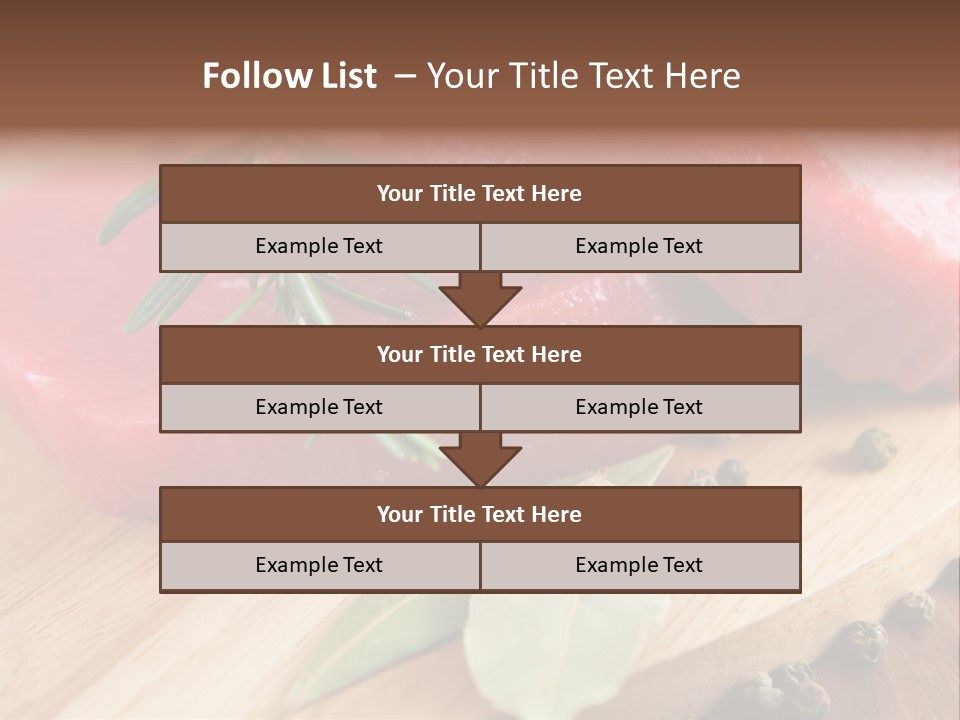 Healthy Food Herbs PowerPoint Template