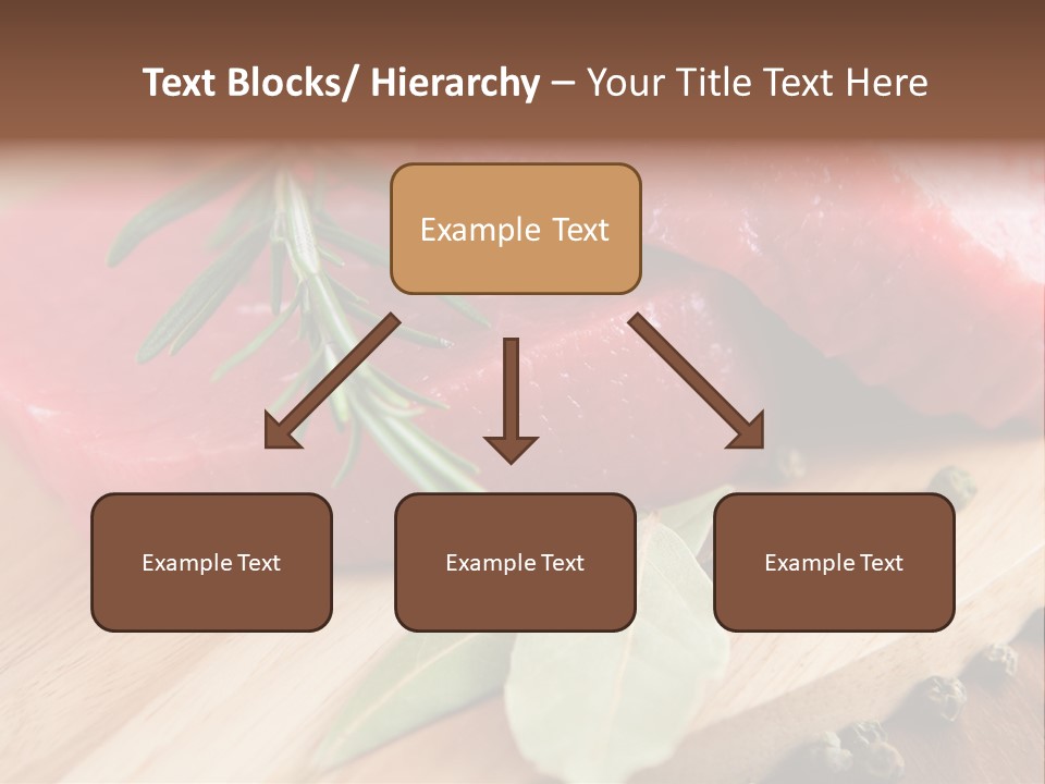 Healthy Food Herbs PowerPoint Template