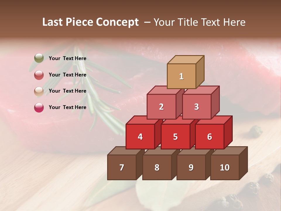 Healthy Food Herbs PowerPoint Template