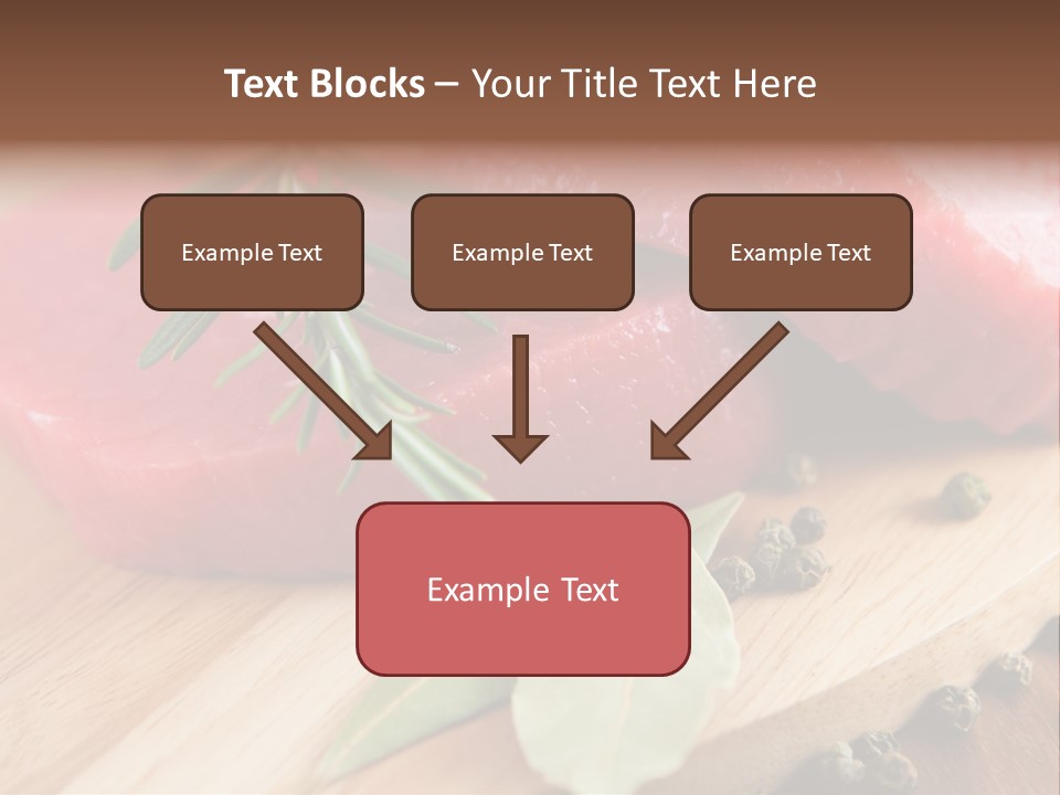 Healthy Food Herbs PowerPoint Template