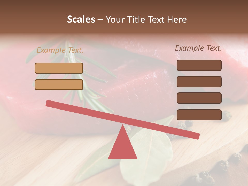 Healthy Food Herbs PowerPoint Template