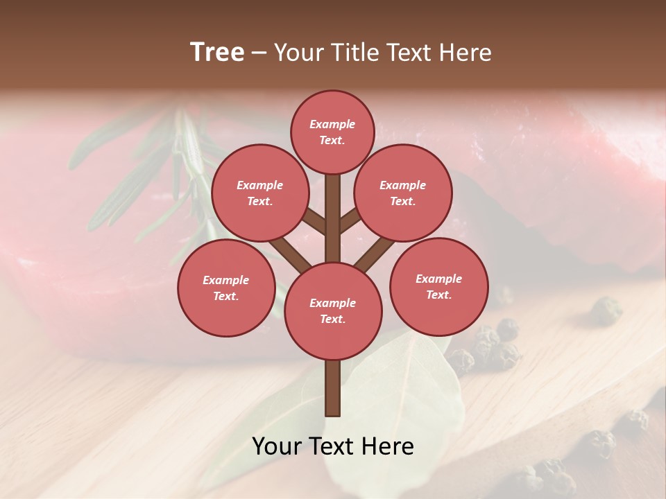 Healthy Food Herbs PowerPoint Template