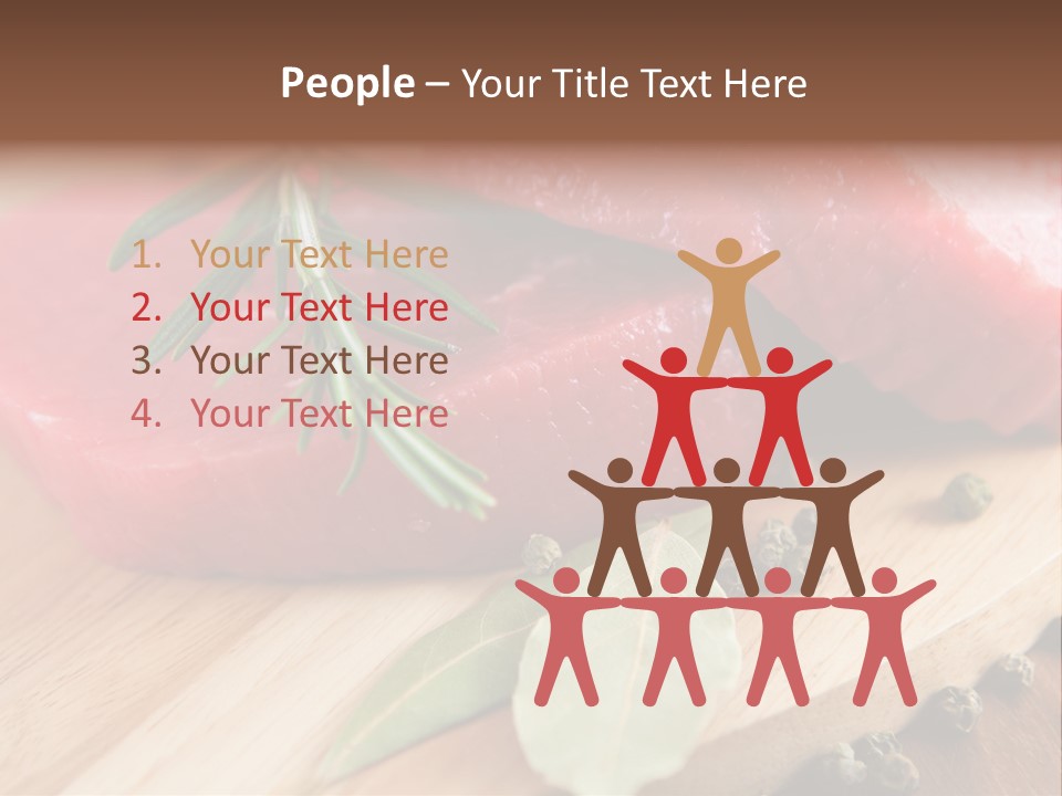 Healthy Food Herbs PowerPoint Template