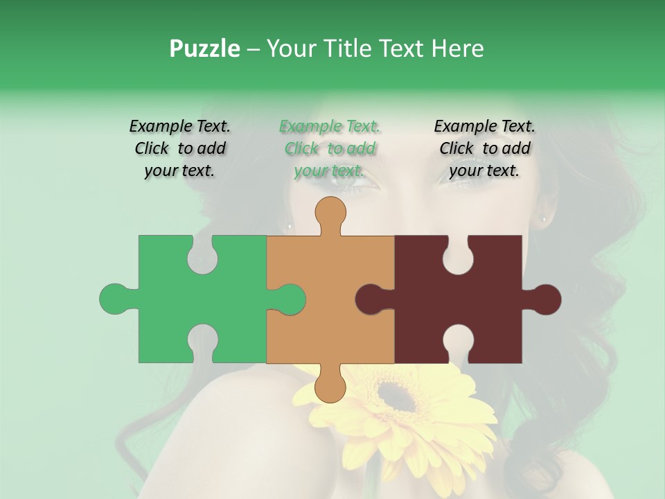 Portrait Charm Young PowerPoint Template