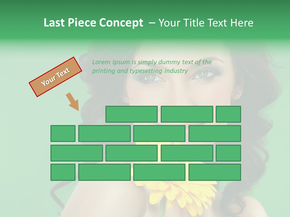 Portrait Charm Young PowerPoint Template