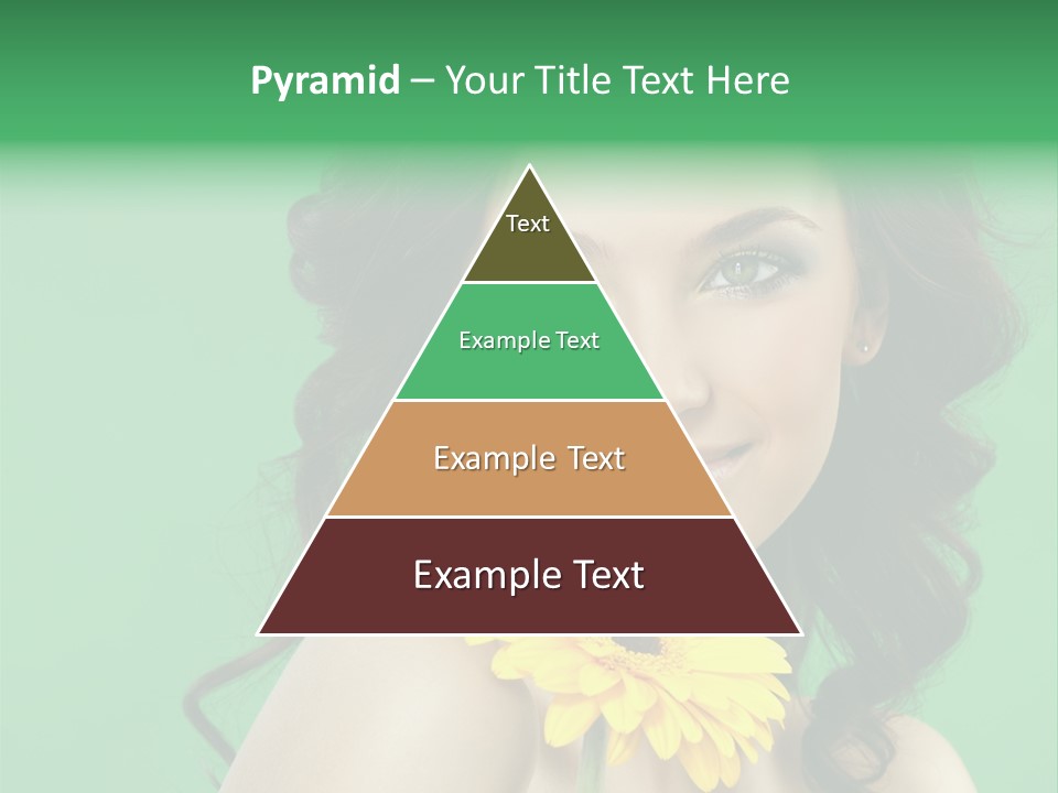 Portrait Charm Young PowerPoint Template