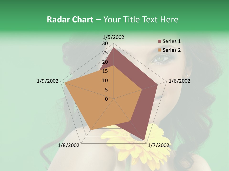 Portrait Charm Young PowerPoint Template