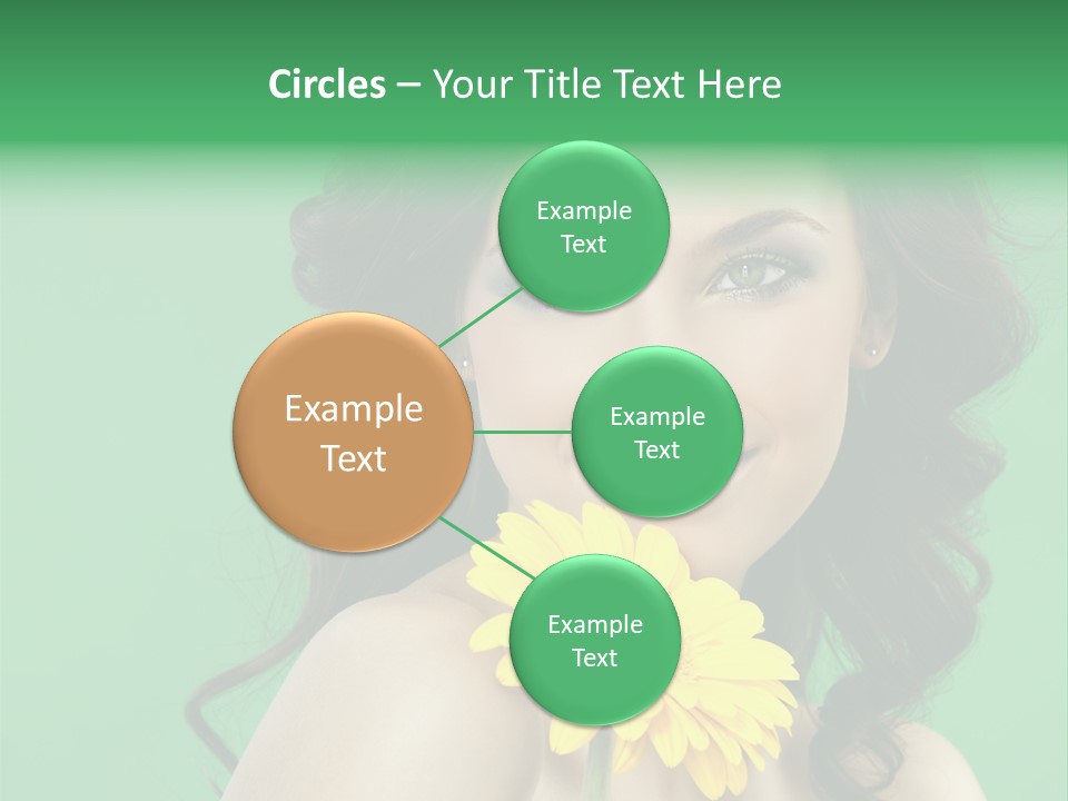 Portrait Charm Young PowerPoint Template