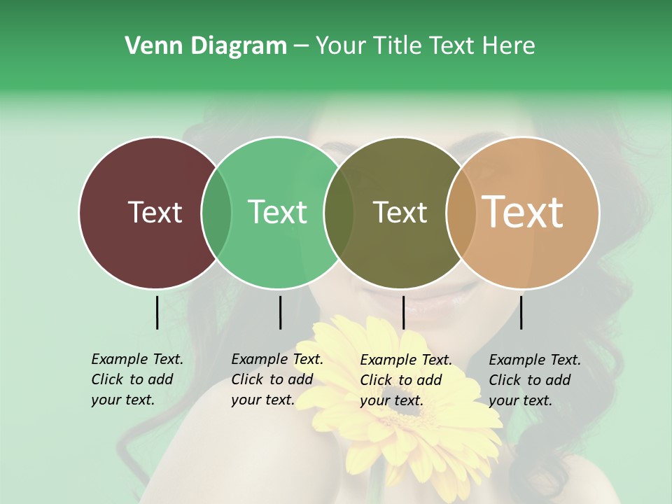 Portrait Charm Young PowerPoint Template