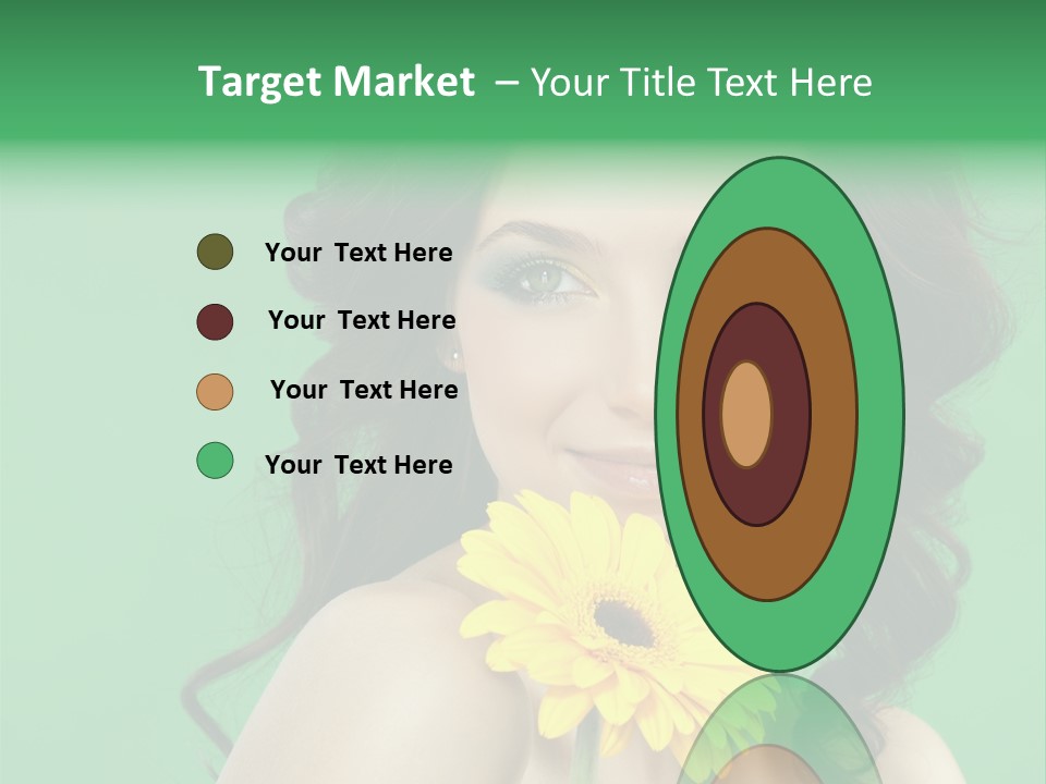 Portrait Charm Young PowerPoint Template