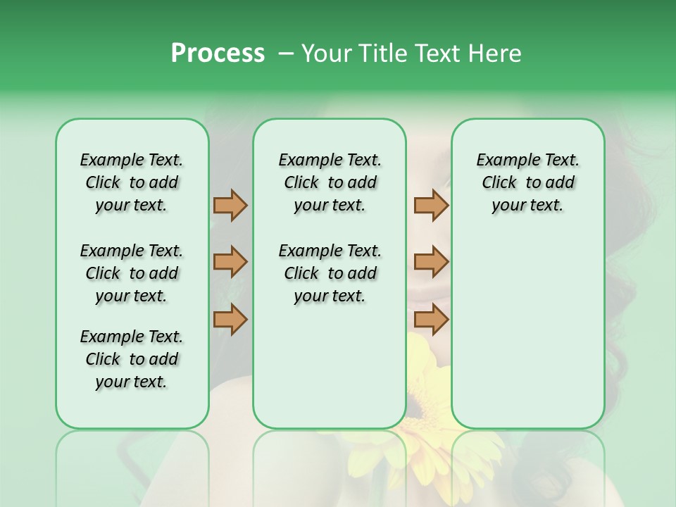 Portrait Charm Young PowerPoint Template