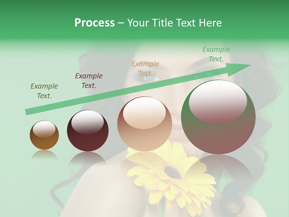 Portrait Charm Young PowerPoint Template