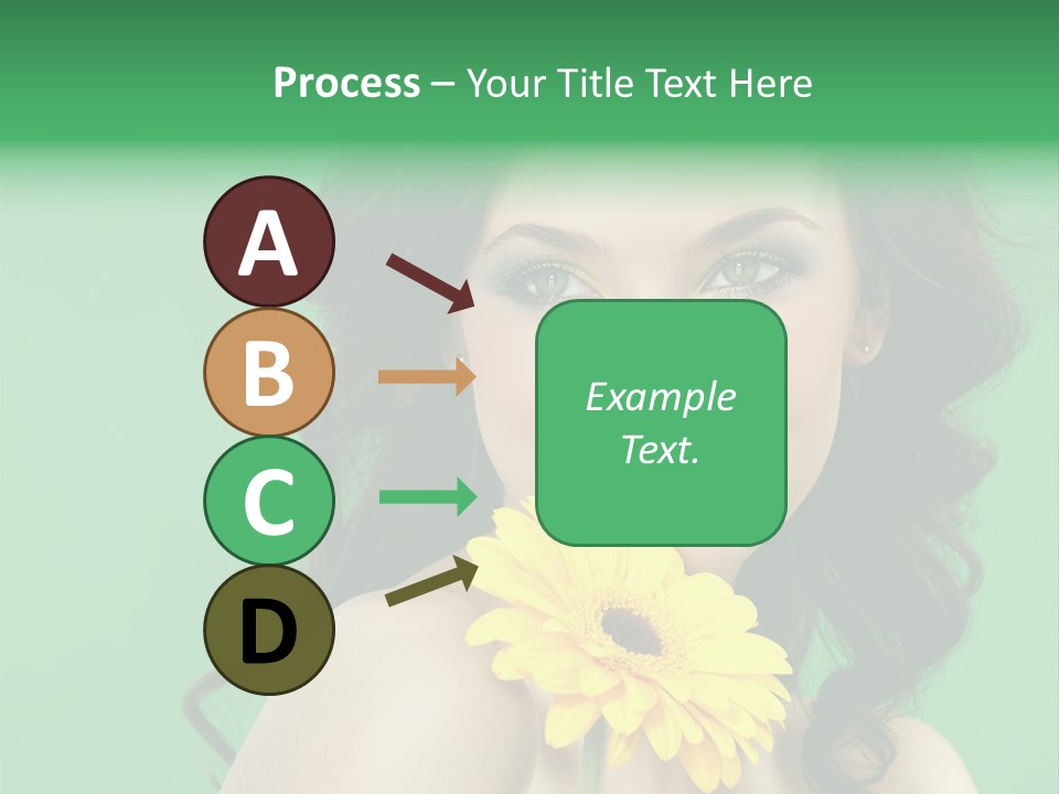 Portrait Charm Young PowerPoint Template