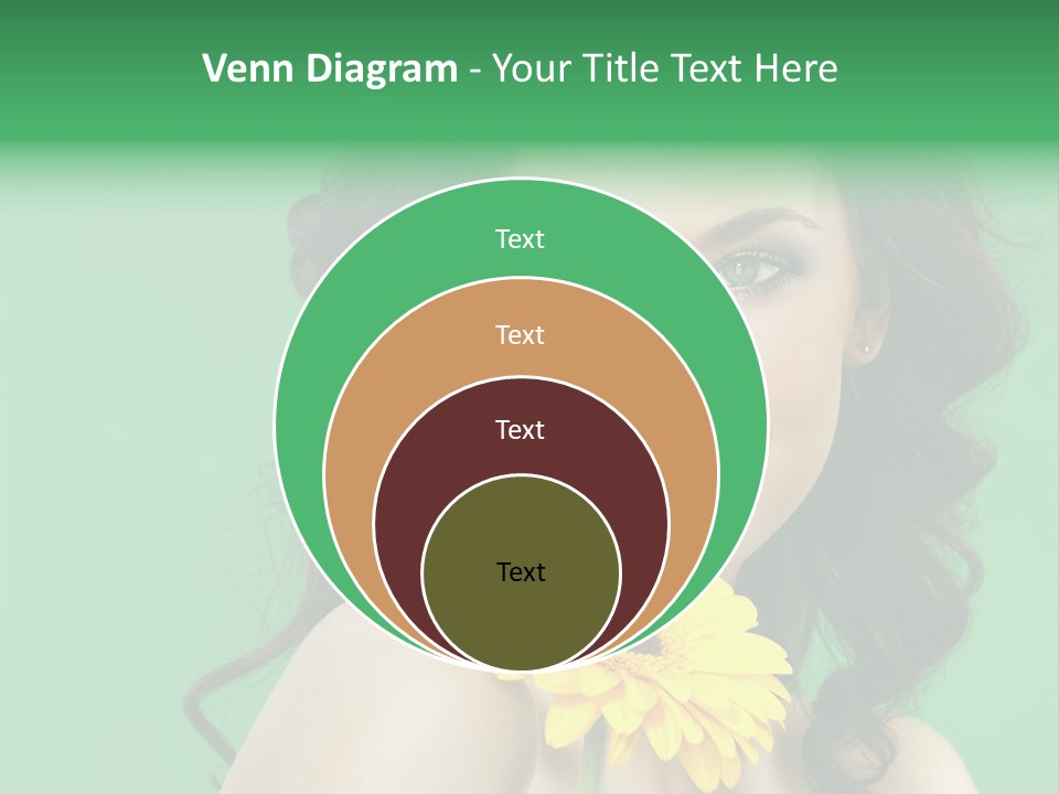 Portrait Charm Young PowerPoint Template