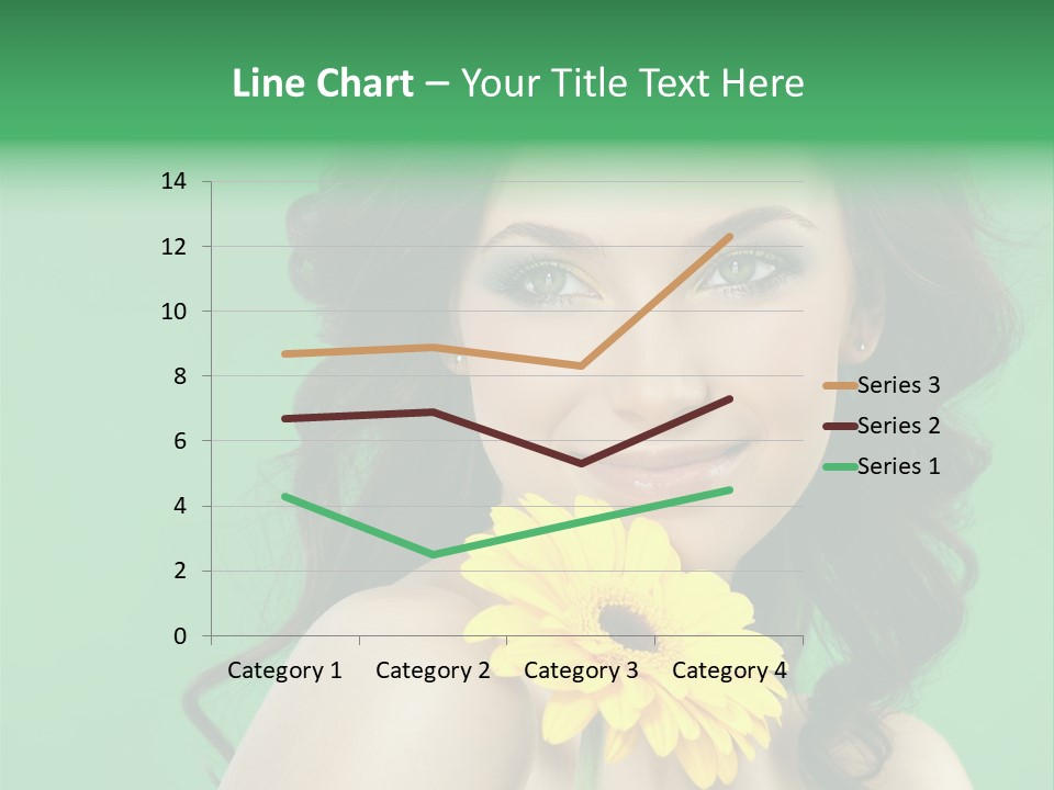 Portrait Charm Young PowerPoint Template