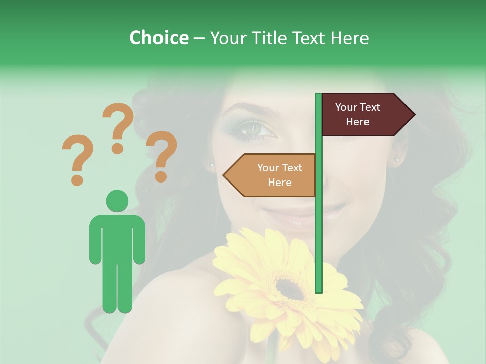 Portrait Charm Young PowerPoint Template