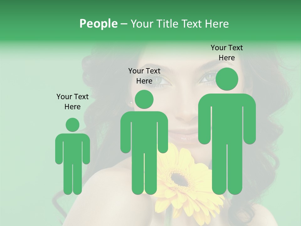 Portrait Charm Young PowerPoint Template