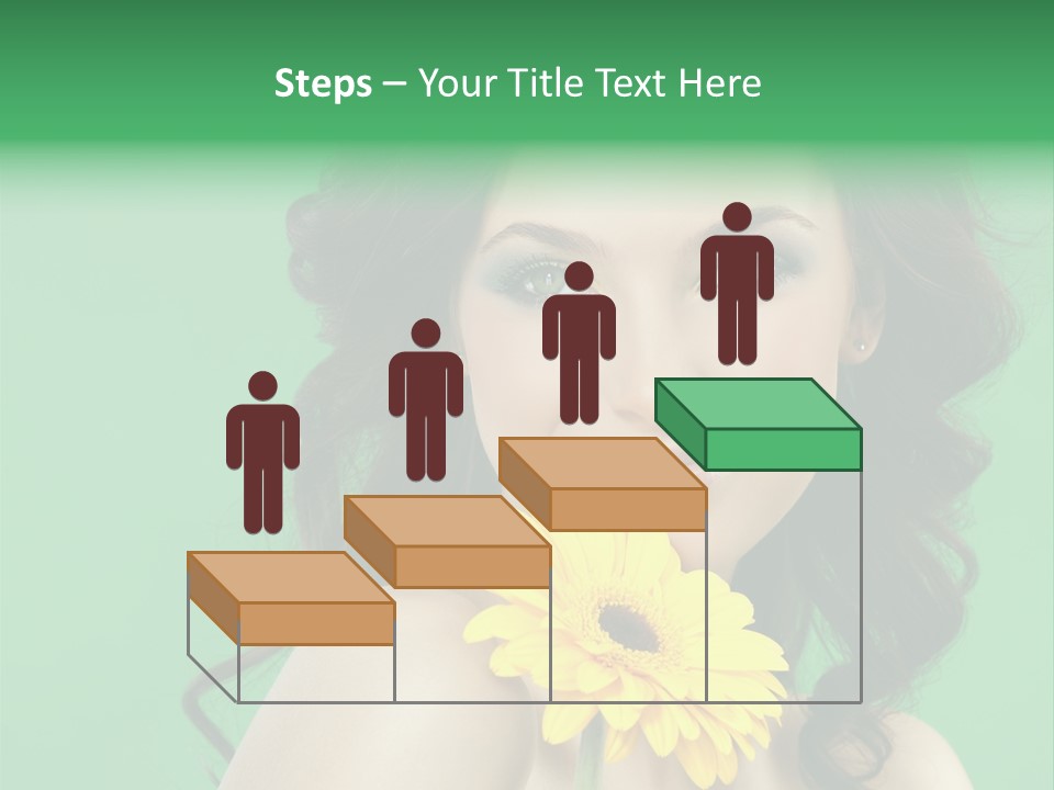 Portrait Charm Young PowerPoint Template