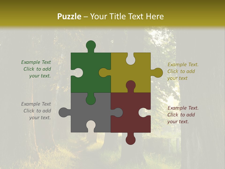 Scenic Magic Vivid PowerPoint Template